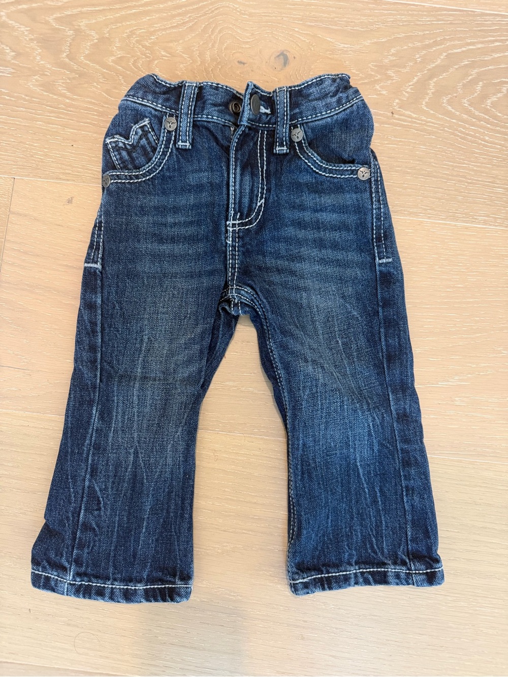 Wrangler 20X Dark Blue Toddler Denim Jeans